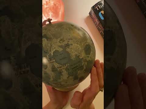 ASMR Nerding Out with a Moon Globe