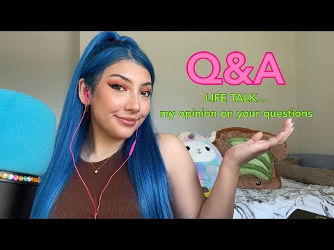 ASMR Q&A 💕 ~life talk edition! RAW & UNEDITED~ | Whispered