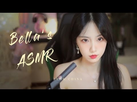 【贝拉小姐姐 ASMR】口腔音，手指画