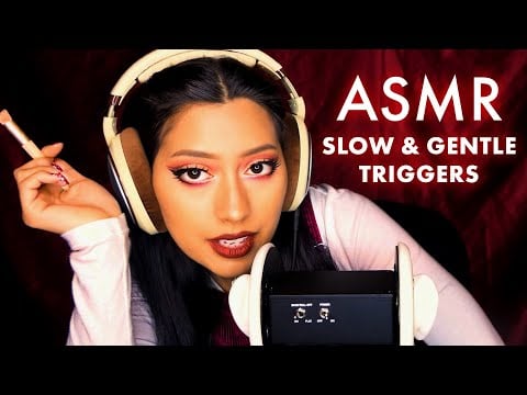 ASMR Slow Soothing Sounds to Help You Unwind Sleep and Relax 😌 Calming Gentle Tingles & Triggers