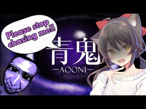 Blue Titans Are Chasing Me?! | Ao Oni Gameplay #1