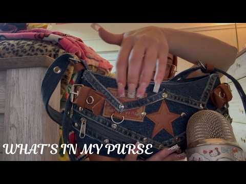 ASMR whats in my purse 2026