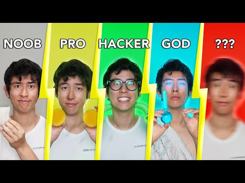 ASMR NOOB vs PRO vs HACKER vs GOD vs JOJO