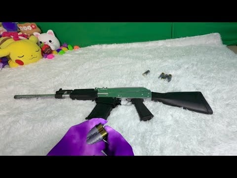 ASMR w/ Saiga-12 Clone !!! 🔫 #gunasmr #asmr 