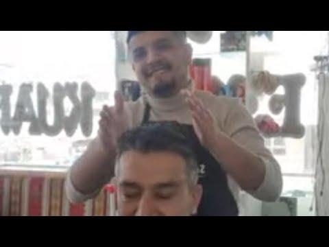My Barber Friend Shaved My Hair