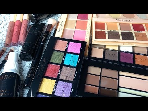 ASMR Huge Makeup Haul (Whispered, Makeup Sounds)