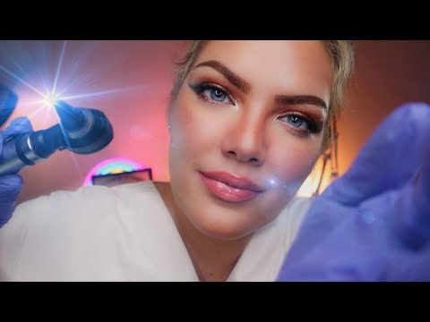 ASMR Next Level Otoscope Ear Inspection | Meticulous Doctor tests BEST Technique, Up Close Whispers