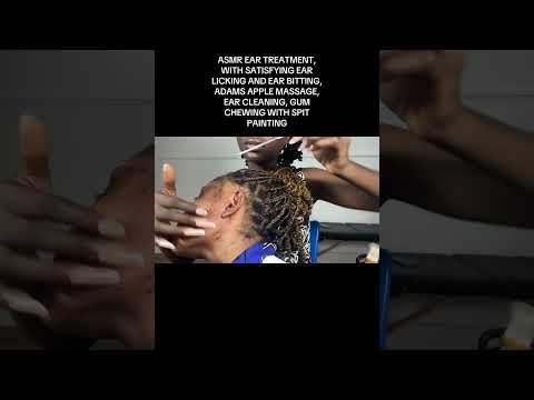ASMR Ear Cleaning, Ear Eating, Ear Licking, Spit Painting, Ear Biting, Scalp Scratching For Sleep