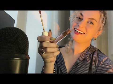 ASMR Sons de boca & gloss