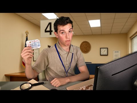ASMR Southern DMV Receptionist Scams You