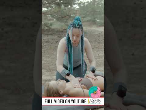🌿 Ultimate Outdoor Massage Experience: Anna's Relaxation Mastery Revealed! Massage by Anna to Helen