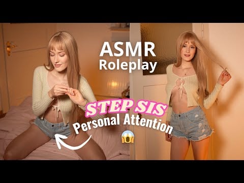 Step Sis Gives You A Massage 😱 ASMR Roleplay