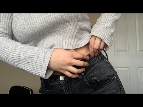ASMR fabric scratching and body triggers!