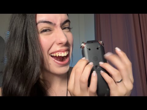 ASMR- FAST E AGRESSIVO NO MICROFONE TASCAM 