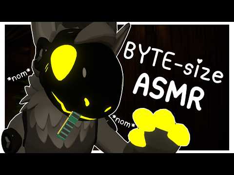 [Furry ASMR] Byte-size protogen noms on your RAM :3 [Sleep-aid] [Soft-spoken] [Mouth sounds]