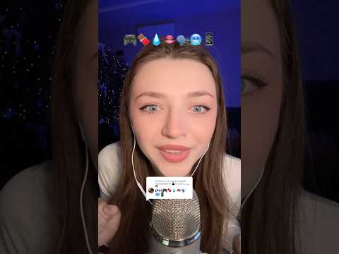 Emoji challenge #asmr #asmrsounds #asmrrelax #asmrtingles #asmrsleep #relax #tingles #whispers