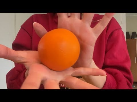 ASMR 🍊 | Peeling an Orange