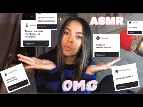 ASMR 40 PREGUNTAS DE INSTAGRAM DE MIS SUSCRIPTORES 💛