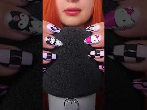 ASMR Brain Melting Mic Scratching 🧡 #SHORTS #asmr 230