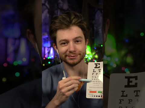 ASMR | Vision Test for "patient"