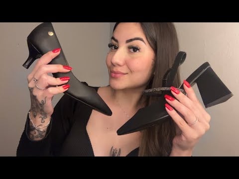 ASMR tour pelos meus sapatos (caseirinho)
