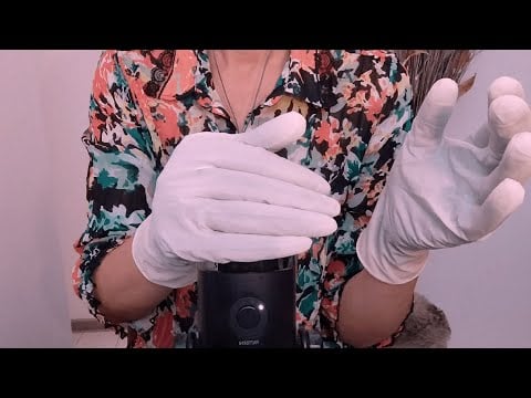🎧 ASMR Latex Gloves  Crisp Hand Sounds & Relaxing Motions (No talking)