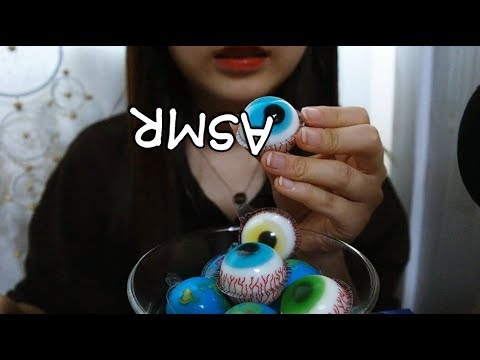 ASMR 지구젤리 눈알젤리 먹방  Eyeballs & Planet Jelly Gummy Eating Sounds Mukbang show