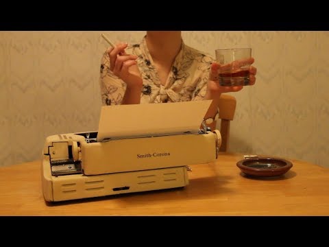 Confident Newsroom Boss Interviews You | ASMR Soft Spoken | Typewriter