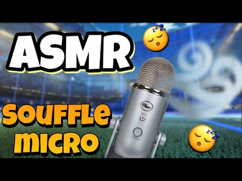 ASMR Français Souffle sur le micro très relaxant sur ROCKET LEAGUE 😴 ( avec chuchotements 💤)