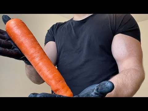 GIANT Vegetable CRUNCHY Mukbang | ASMR