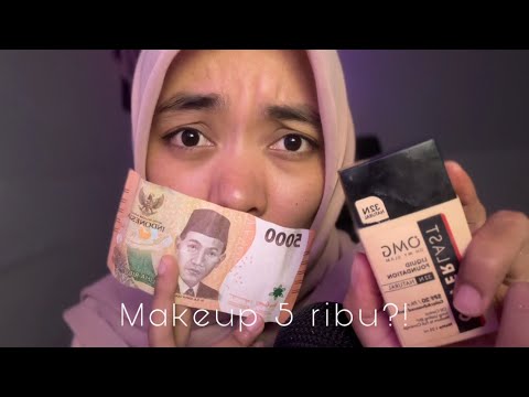 ASMR Makeup 5 ribu?! Salon Bintang 1 ⭐️😒 [Aggressive]