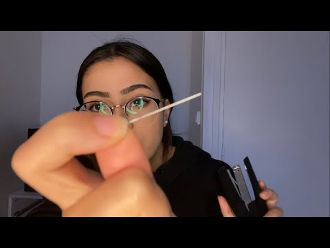 asmr- 1 minute nose piercing