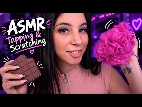 ASMR en Español para DORMIR 💤 Tapping & Scratching con Susurros