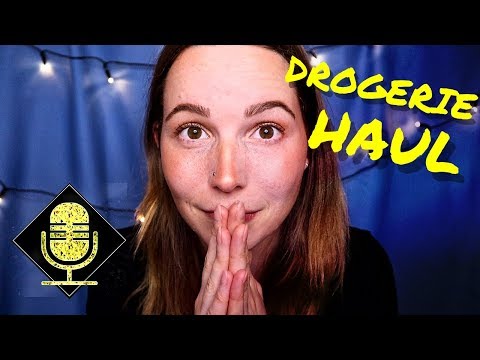 ASMR So müde macht ein Drogerie Haul || ASMR whisper tapping and scratching || deutsch/german