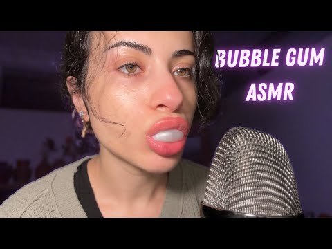 ASMR Mouth Sounds | High Sensitivity Bubble Gum Chewing