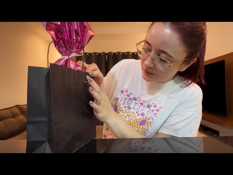ASMR: EMBALANDO PEDIDO DE PERFUMES DA MINHA LOJA