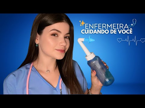 ASMR ENFERMEIRA CUIDANDO DE VOCÊ 🩺👩‍⚕️