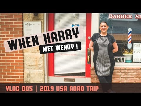 🇺🇸 When Harry Met Wendy | The Story Of How We Filmed At Victory Barber Shop in Lewistown, Montana