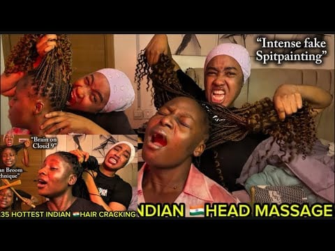 ASMR✨The FASTEST & MOST INTENSIVE 🇮🇳 INDIAN STREET INDOOR HEADSCRATCH MASSAGE COMPILATION 
