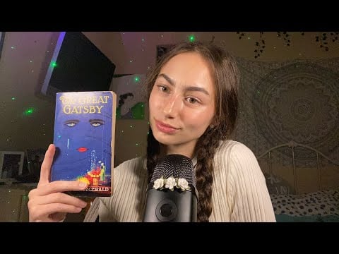 pov: your friend reads you the great gatsby while it’s raining | asmr 