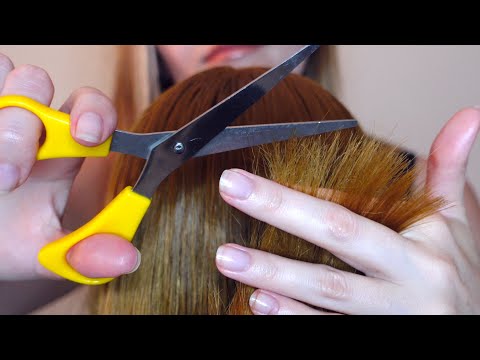 ASMR Hypnotising Hair Cut and Hair Brushing - No Talking #asmr