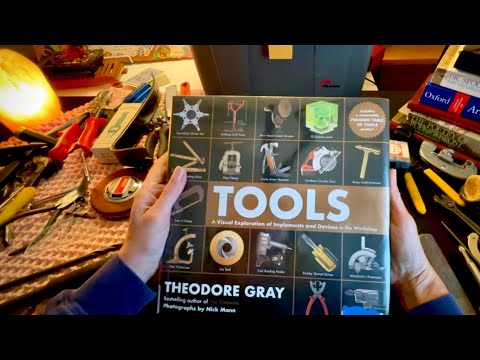 Soft-Spoken ASMR Tool Book & Real Tools | 1+ Hour of Relaxing Sounds & Gentle Page Turning