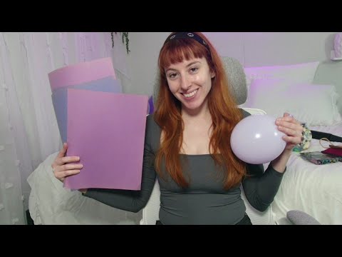 ASMR Crafting! Ripping Paper, Balloons, Writing & More