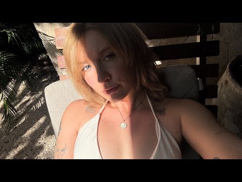 Relax By The Pool With Me 😌 (ASMR Whisper POV) 💦