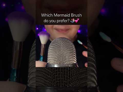 Mermaid Brush! 🩷🧜🏻‍♀️ #asmr