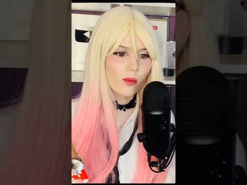 🌙 ASMR anime cosplay Marin Kitagawa 💗 relaxing video (full on my channel)