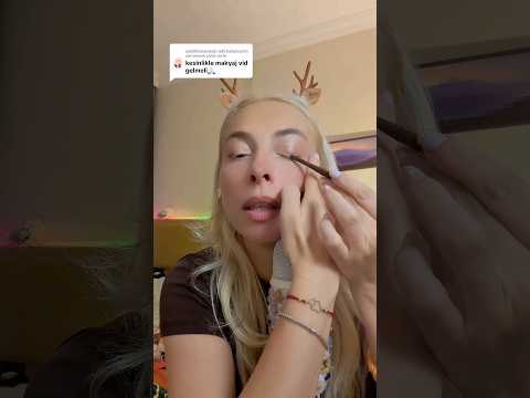 kendime makyaj yaptım izle! #asmr #makeup #makeuptutorial #asmrsounds #asmrvideo