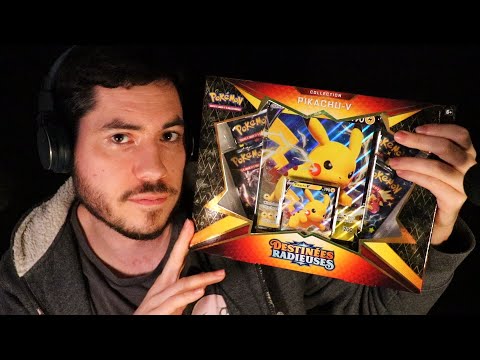 ASMR pokemon coffret Pikachu V
