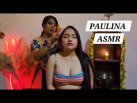 DUERME  profundamente con este  MASAJE RELAJANTE después de un día agotador/ PAULINA ASMR