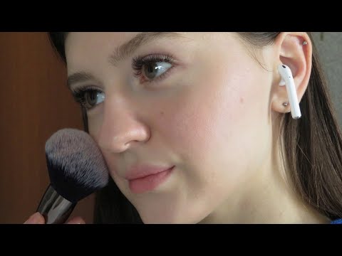 АСМР Мой Повседневный Макияж 💄 Близкий Шёпот || ASMR My Make-Up Routine & Russian Whisper 🇷🇺